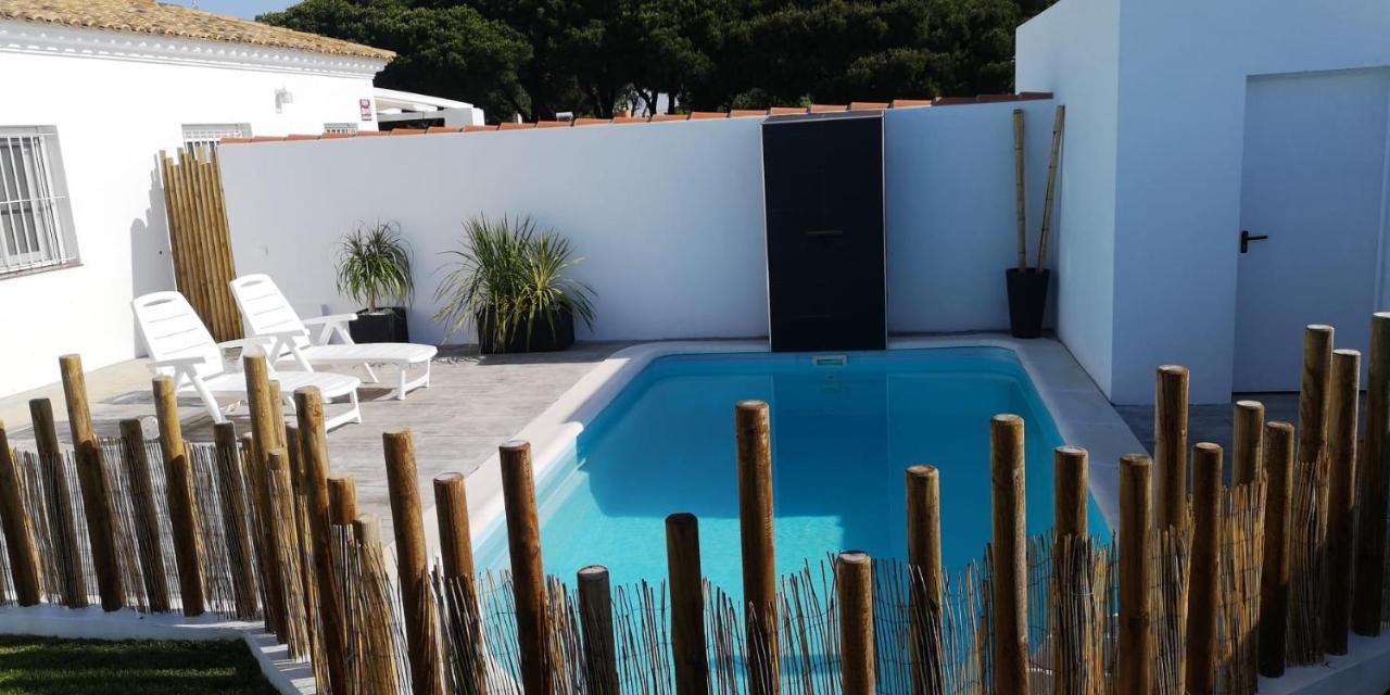 Palapa Beach , Chalet Con Piscina Privada Y Muy Cerca Del Mar Villa Chiclana de la Frontera Luaran gambar